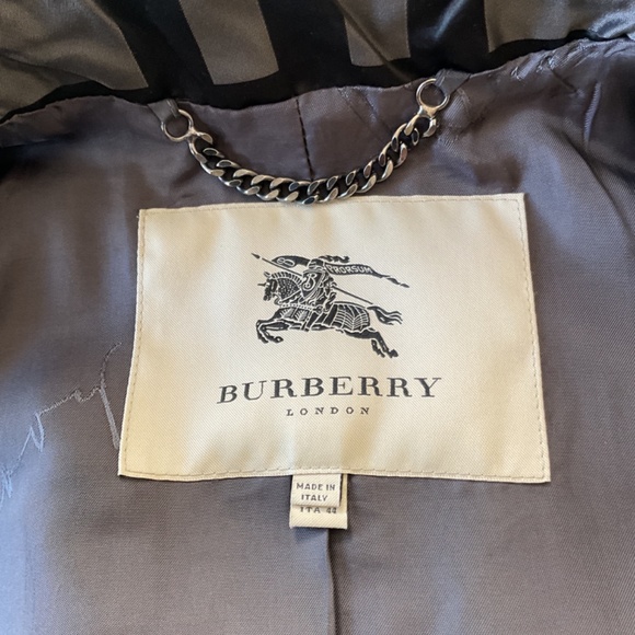 Burberry London Trench Plaid black/grey,  size 10 - Picture 9 of 14